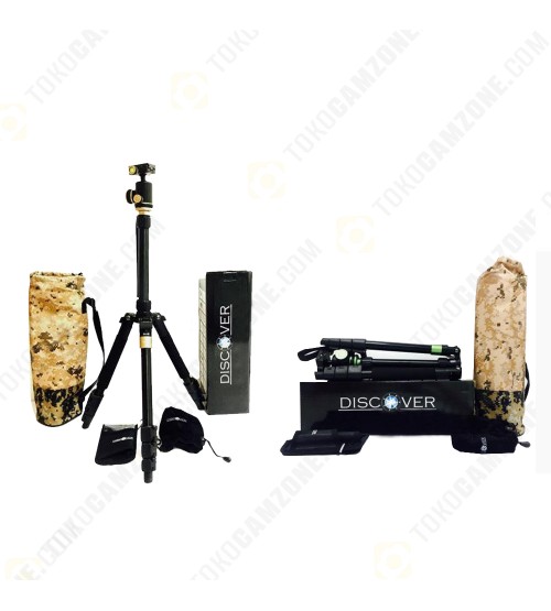 Discover Professional Tripod Gold/Green